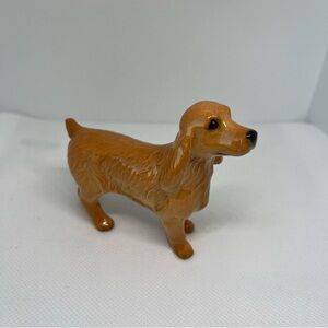 Original Beswick Spaniel Dog - Horseshoe Primula - Made in England